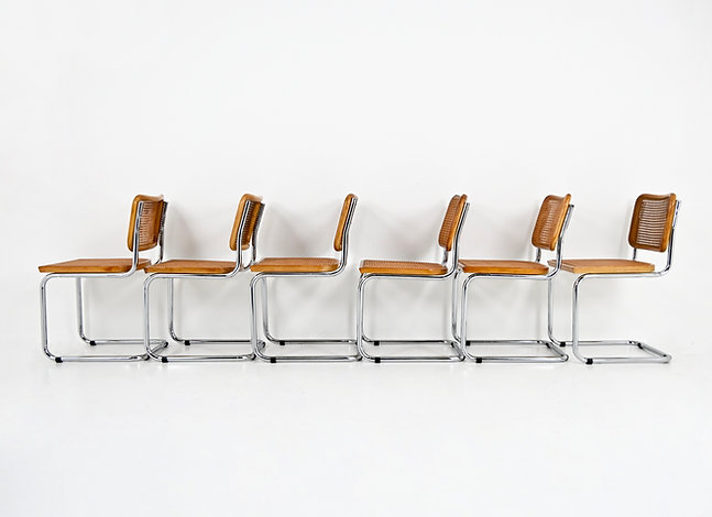 Dining Chairs Style B32 By Marcel Breuer, set of 6