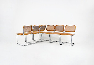 Dining Chairs Style B32 By Marcel Breuer, set of 6