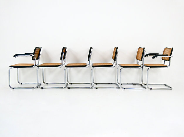 Dining Chairs Style B32 By Marcel Breuer, set of 6