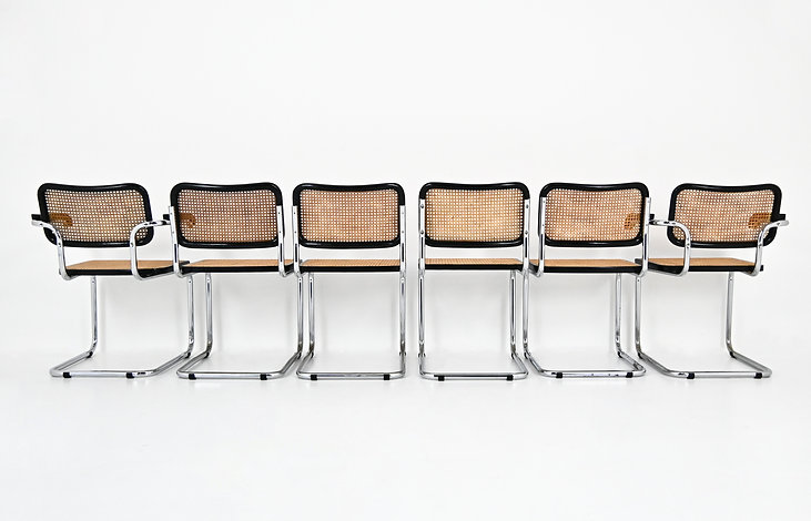 Dining Chairs Style B32 By Marcel Breuer, set of 6