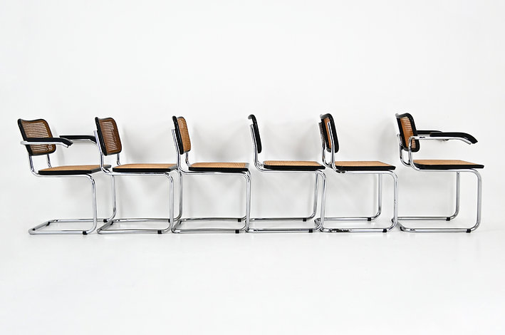 Dining Chairs Style B32 By Marcel Breuer, set of 6