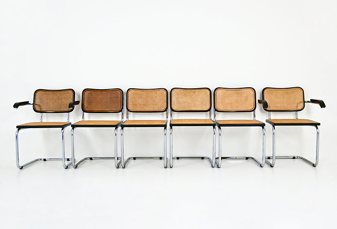 Dining Chairs Style B32 By Marcel Breuer, set of 6