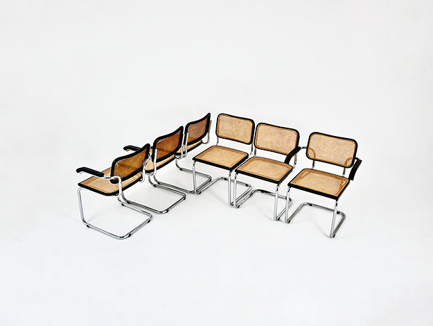 Dining Chairs Style B32 By Marcel Breuer, set of 6