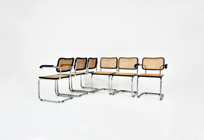 Dining Chairs Style B32 By Marcel Breuer, set of 6