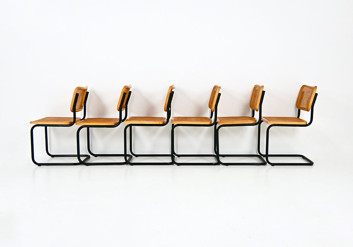 Dining Chairs Style B32 By Marcel Breuer, set of 6