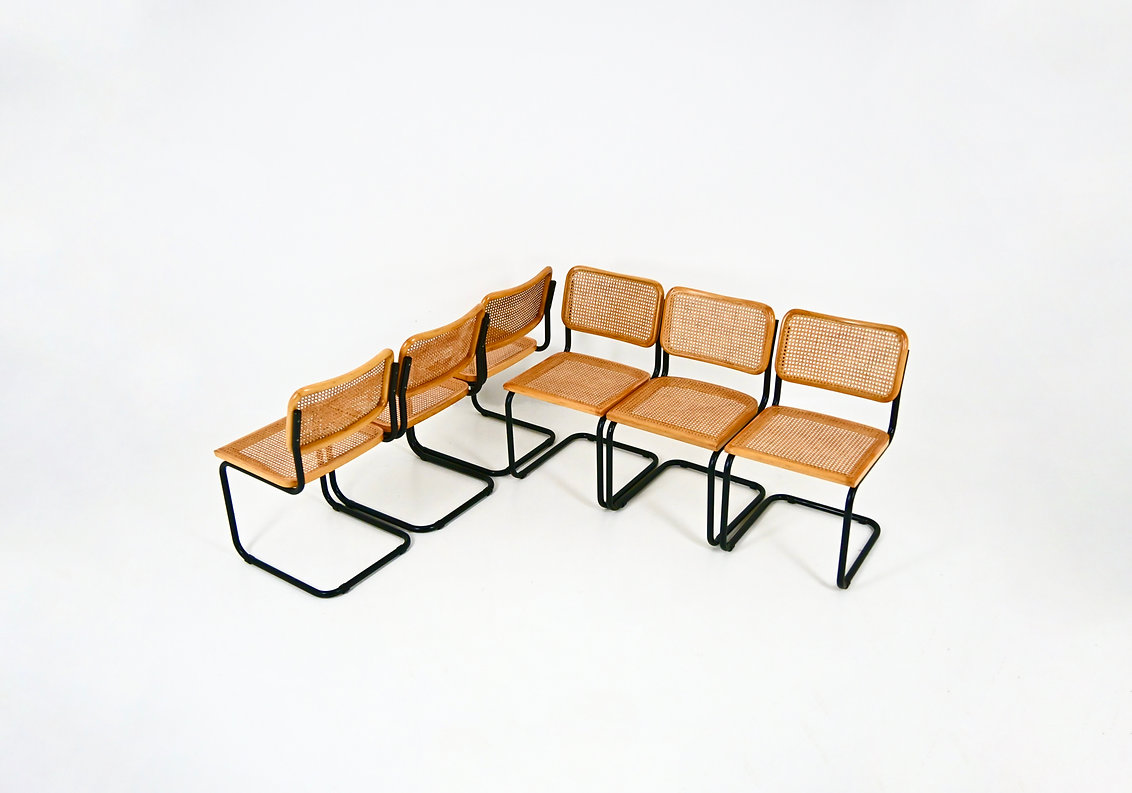 Dining Chairs Style B32 By Marcel Breuer, set of 6