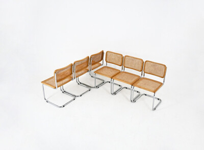 Dining Chairs Style B32 By Marcel Breuer, set of 6