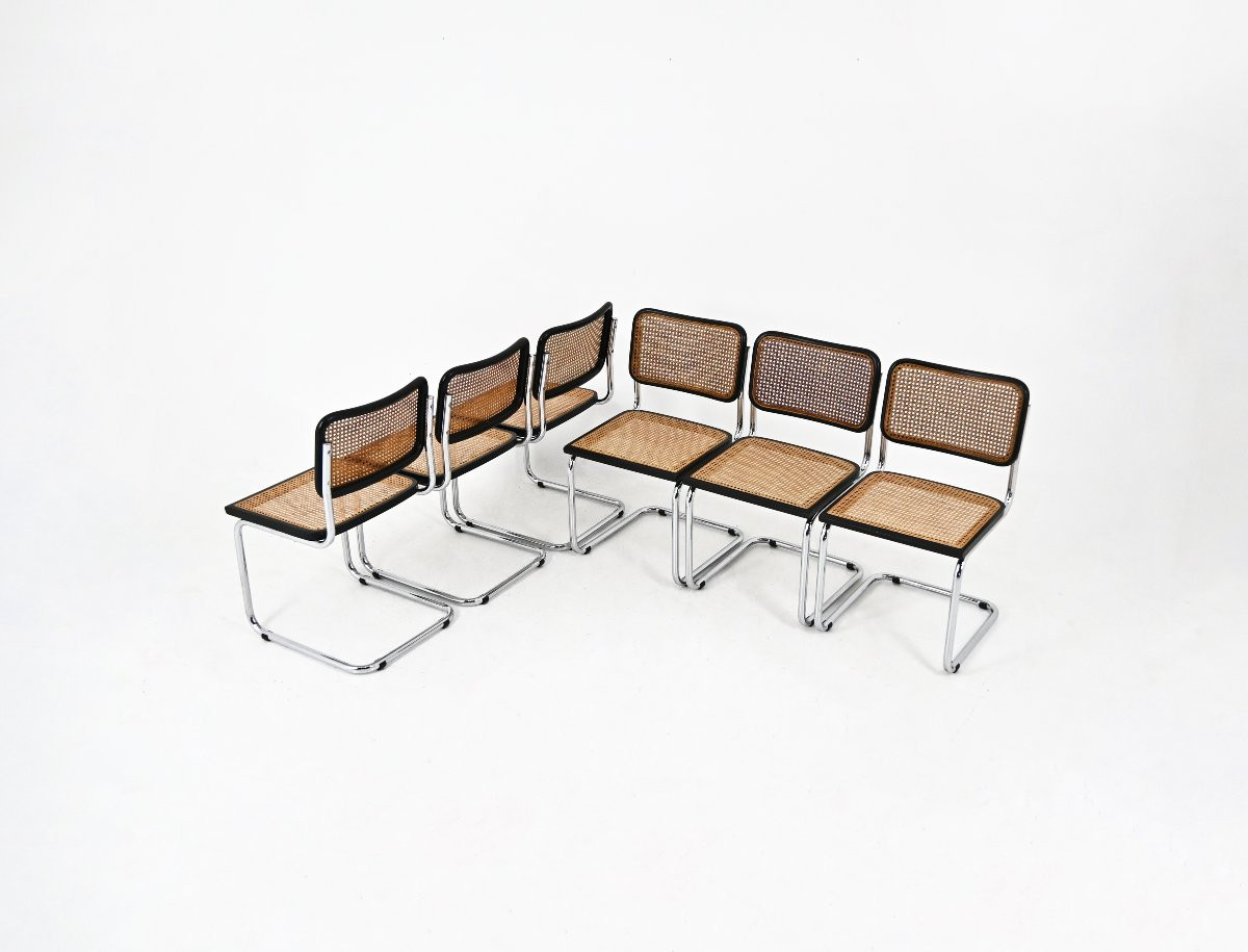 Dining Chairs Style B32 By Marcel Breuer, set of 6