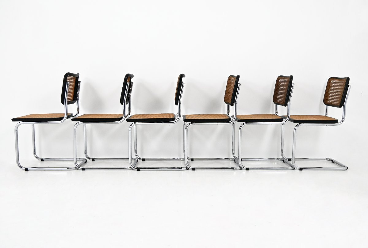 Dining Chairs Style B32 By Marcel Breuer, set of 6