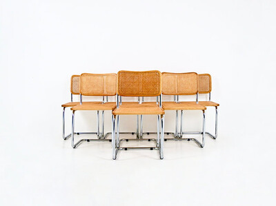 Dining Chairs Style B32 By Marcel Breuer, set of 8