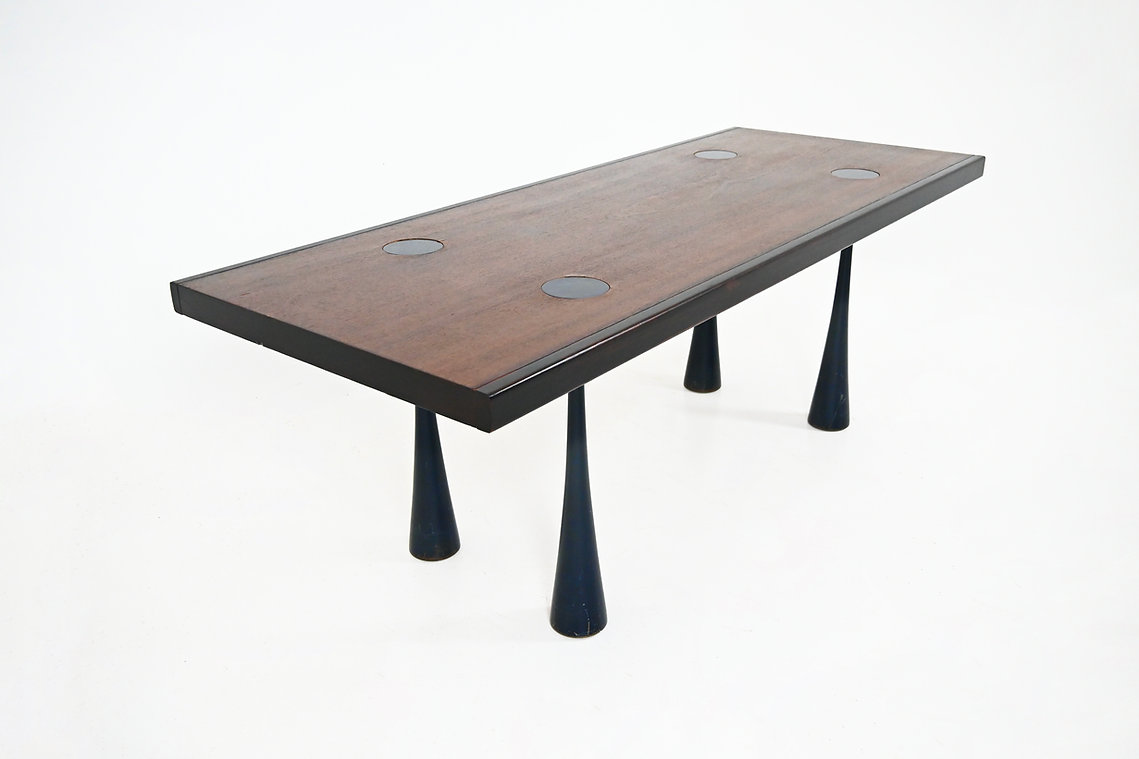 Dining table by Angelo Mangiarotti for La Sorgente Dei Mobili, 1970s