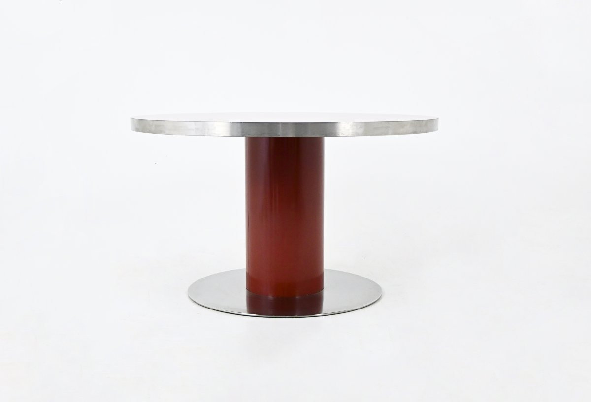 Dining table by Willy Rizzo for Mario Sabot, 1970s