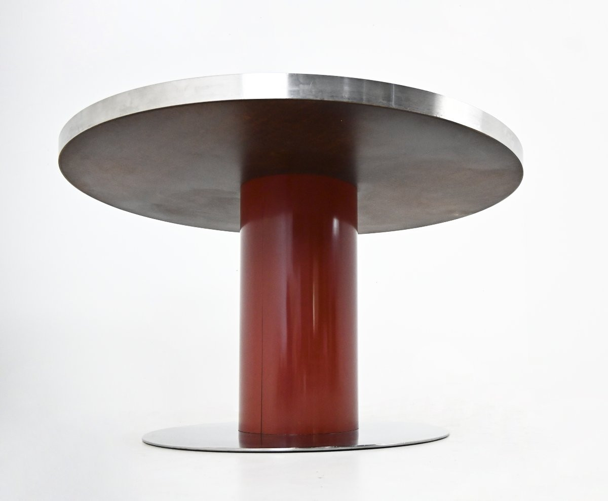 Dining table by Willy Rizzo for Mario Sabot, 1970s