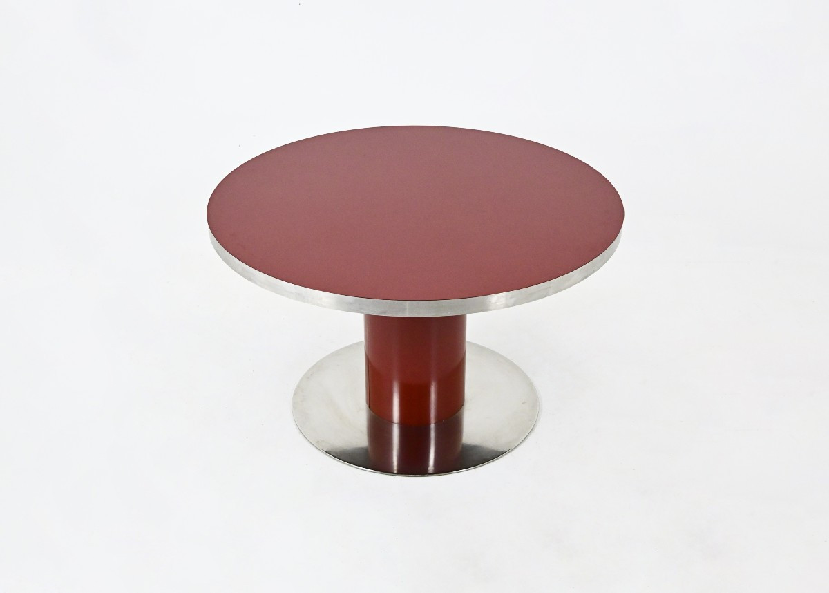 Dining table by Willy Rizzo for Mario Sabot, 1970s