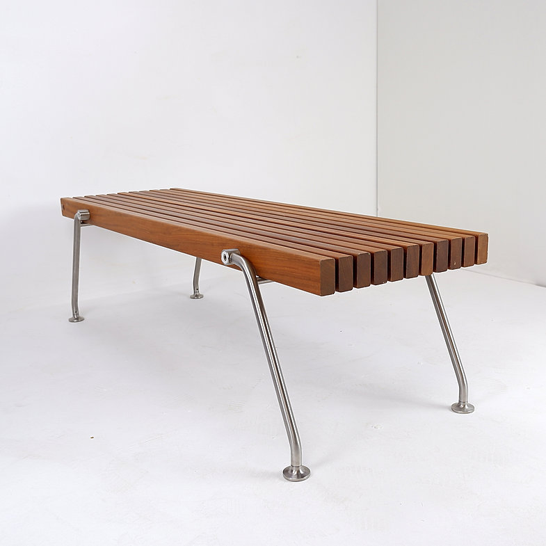 Dornbracht interior wooden slatted bench - Belgium