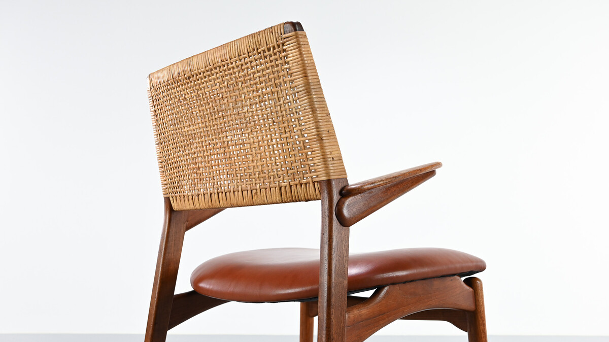 E. Knudsen, Model 48 armchair for Jensen & Lykkegaard. Denmark, C.1950