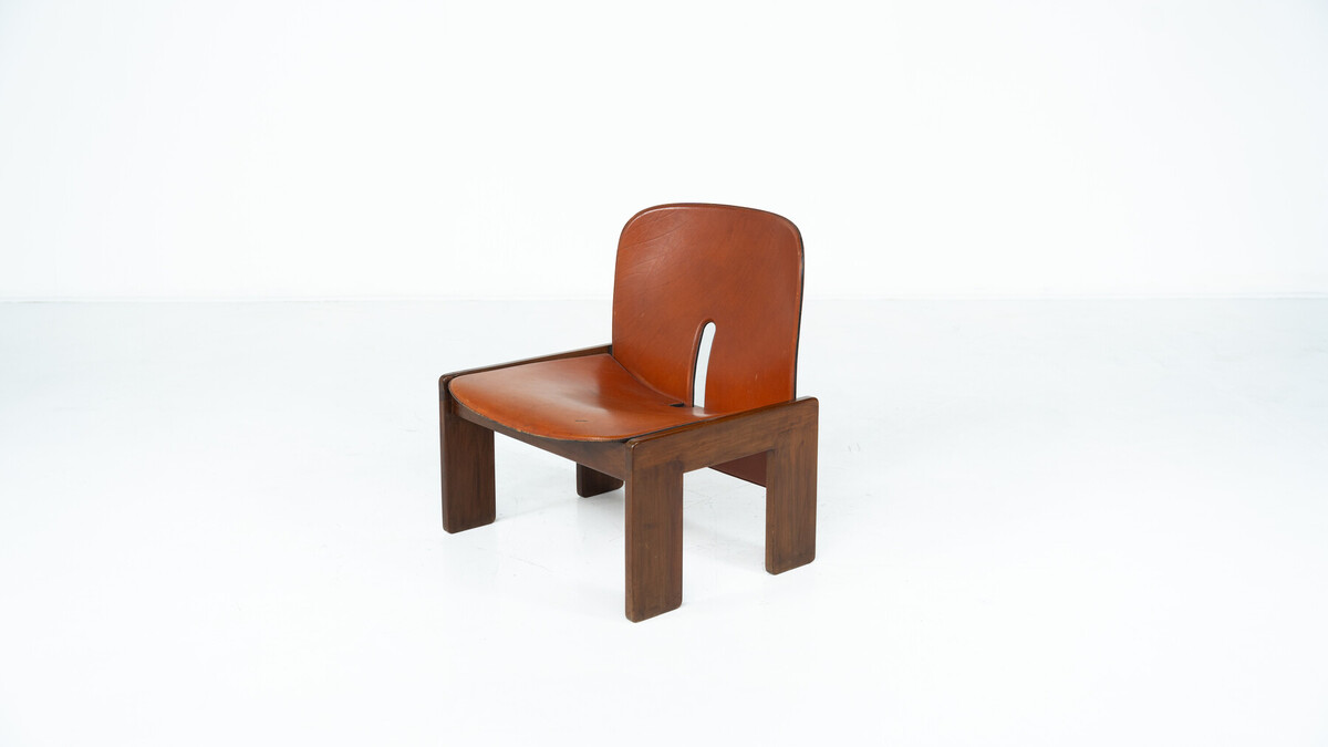 Easy Chair Mod. 925 by Afra and Tobia Scarpa for Cassina, Italy, 1960s