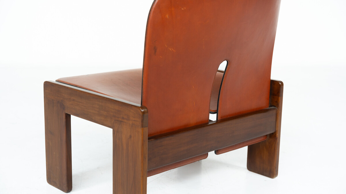 Easy Chair Mod. 925 by Afra and Tobia Scarpa for Cassina, Italy, 1960s