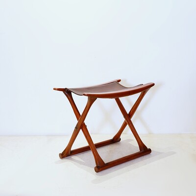 Egyptian Folding Stool by Ole Wanscher from Carl Hansen & Søn