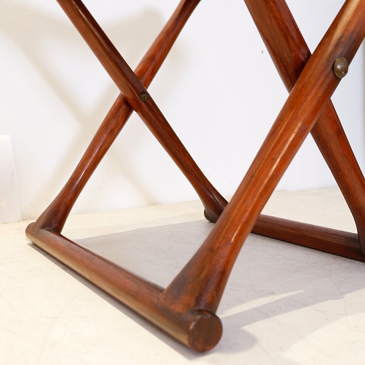 Egyptian Folding Stool by Ole Wanscher from Carl Hansen & Søn