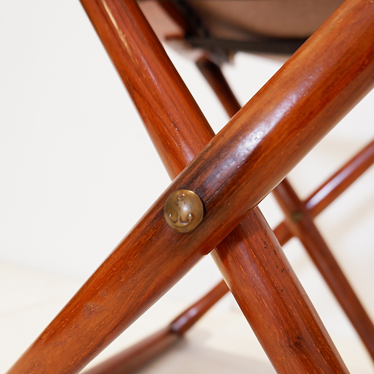 Egyptian Folding Stool by Ole Wanscher from Carl Hansen & Søn