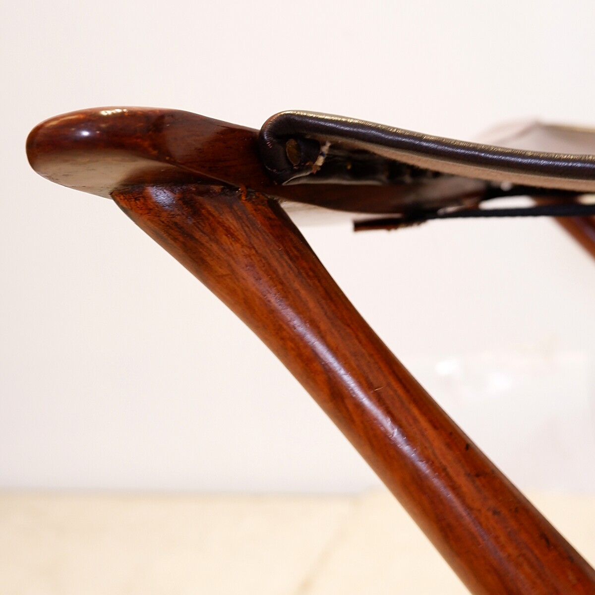 Egyptian Folding Stool by Ole Wanscher from Carl Hansen & Søn