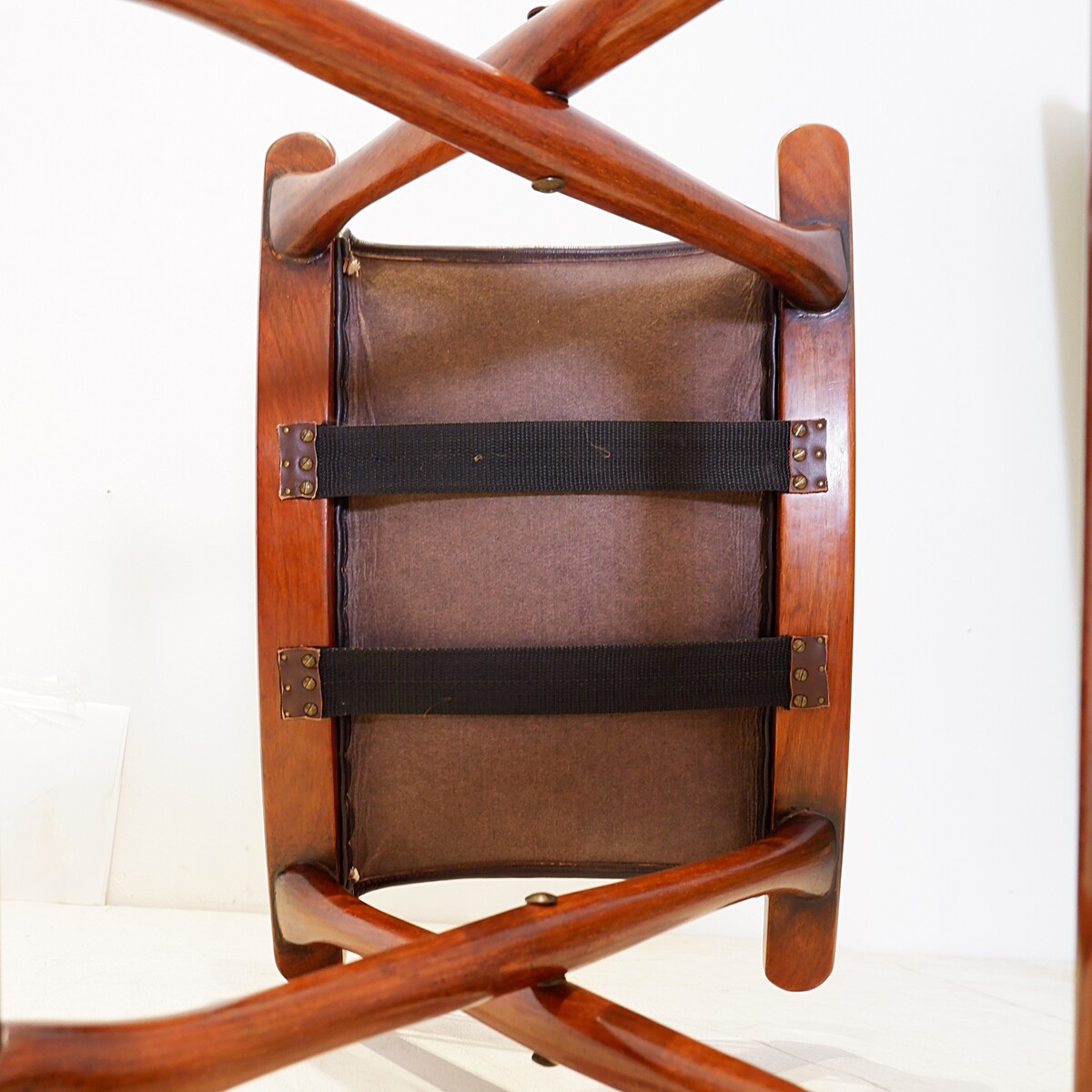 Egyptian Folding Stool by Ole Wanscher from Carl Hansen & Søn