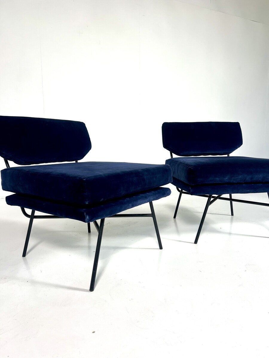 Elettra Armchairs by BBPR for Arflex