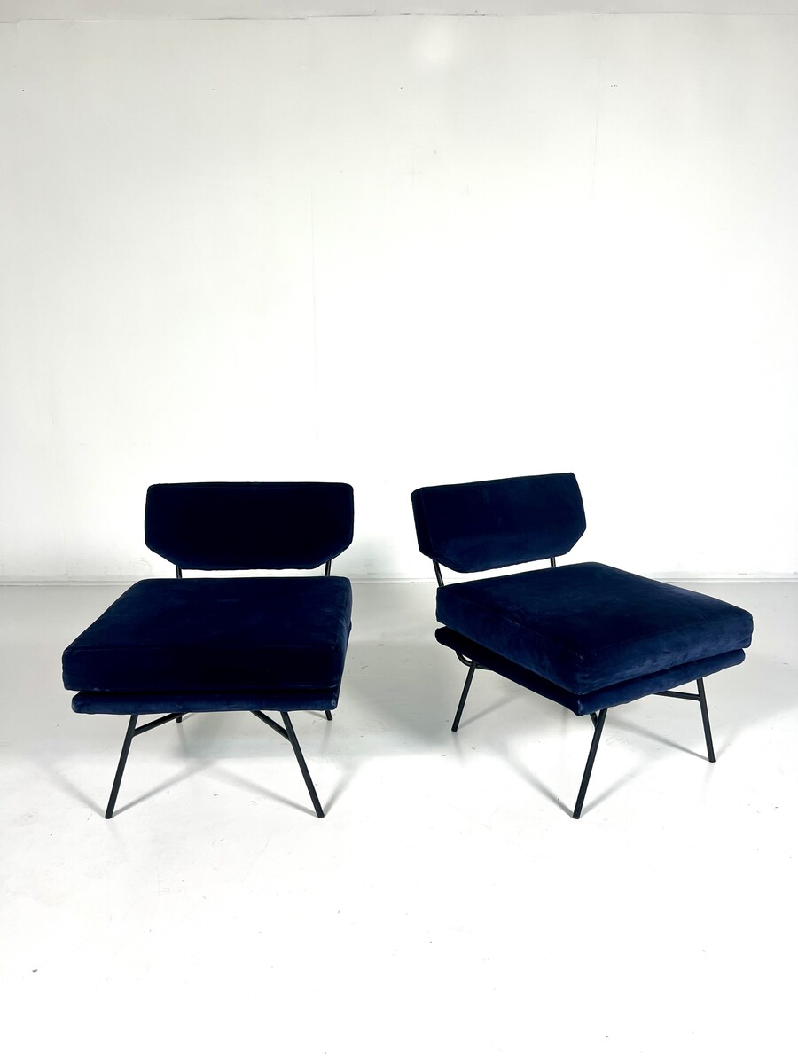 Elettra Armchairs by BBPR for Arflex