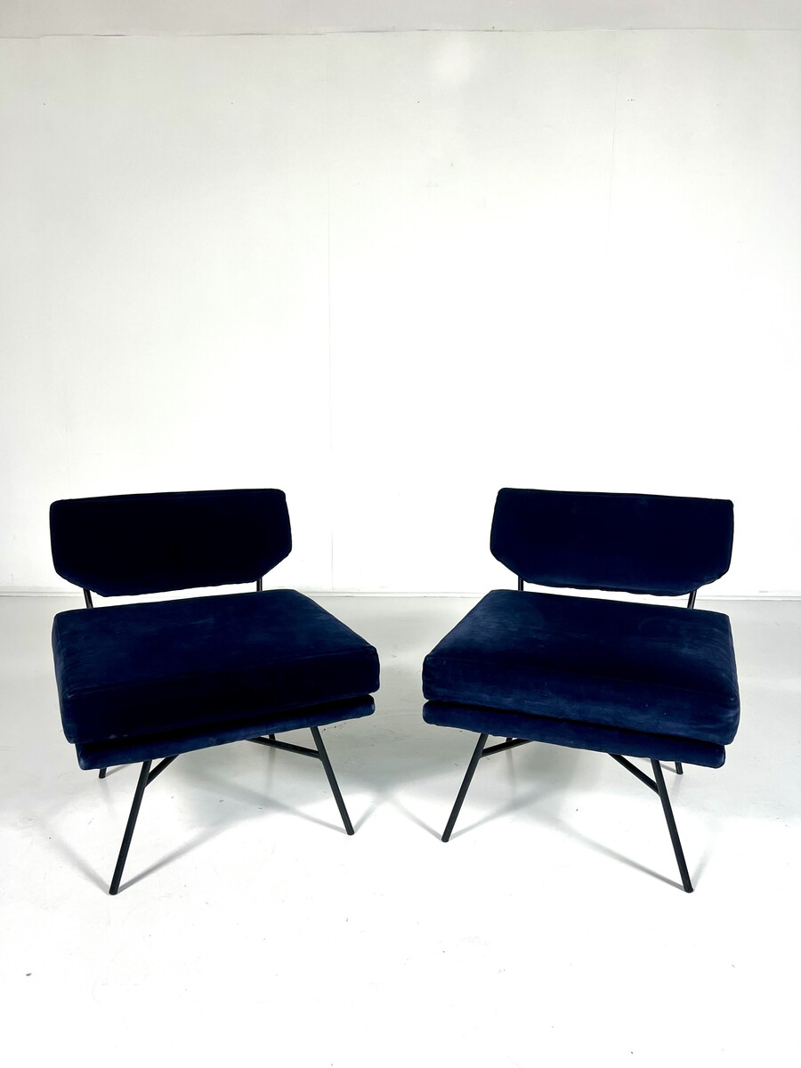 Elettra Armchairs by BBPR for Arflex