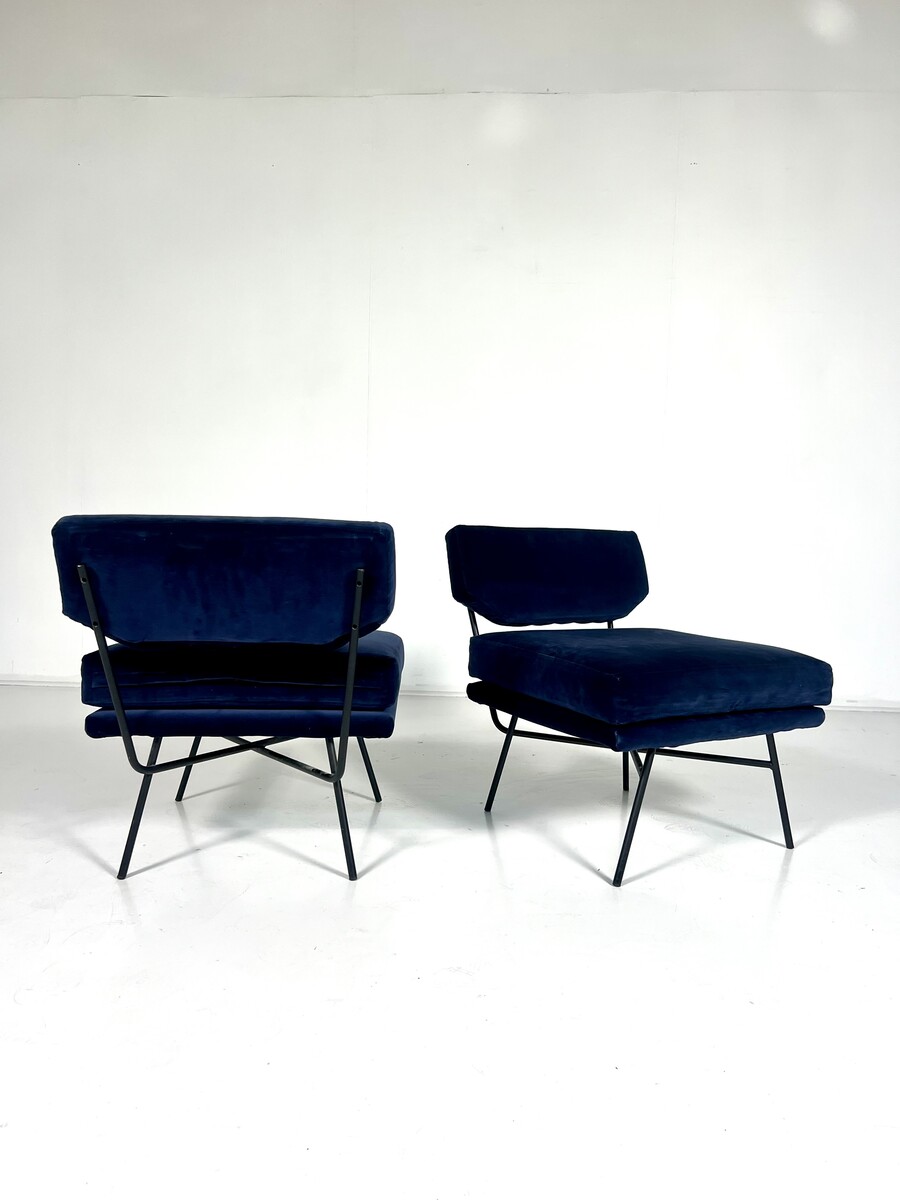 Elettra Armchairs by BBPR for Arflex