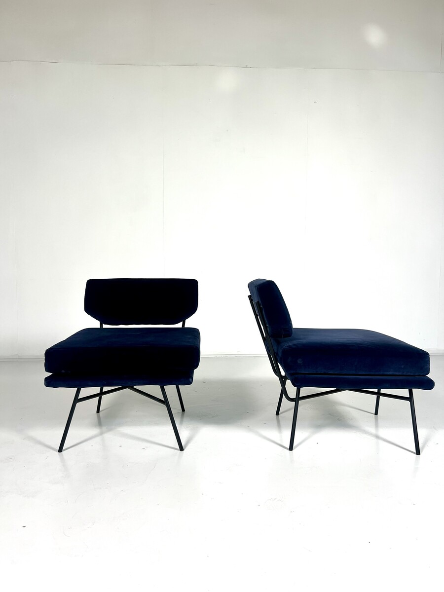 Elettra Armchairs by BBPR for Arflex