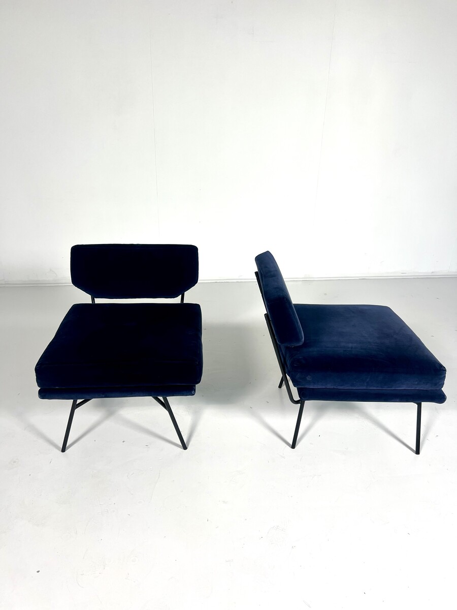 Elettra Armchairs by BBPR for Arflex