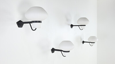 Erik Gunnar Asplund, “GA9” Wall Lights for ASEA, Sweden 1940s