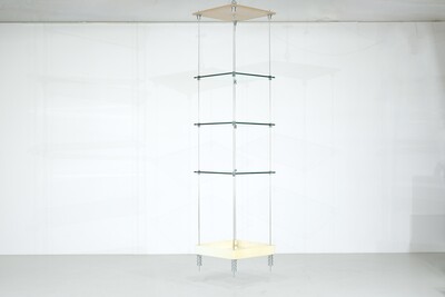 Esposi Ramloc Hanging Library by Marino Collecchia for Espo - 1970