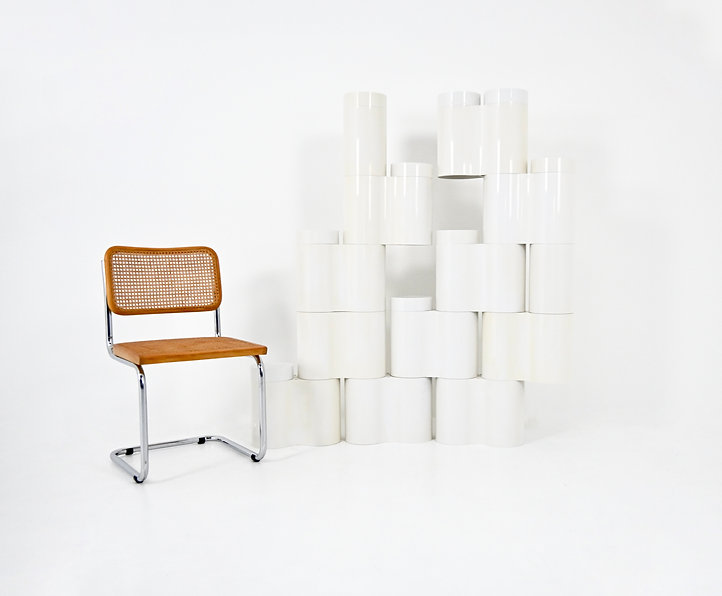 Fiocco modular room divider by Pieluigi Spadolini for Kartell, 1970s