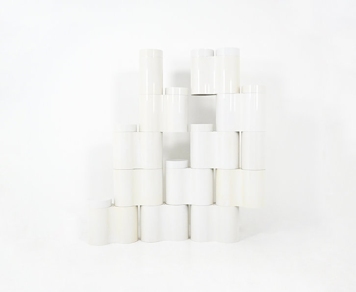 Fiocco modular room divider by Pieluigi Spadolini for Kartell, 1970s