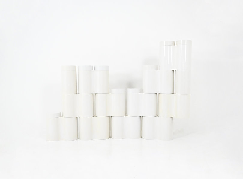 Fiocco modular room divider by Pieluigi Spadolini for Kartell, 1970s