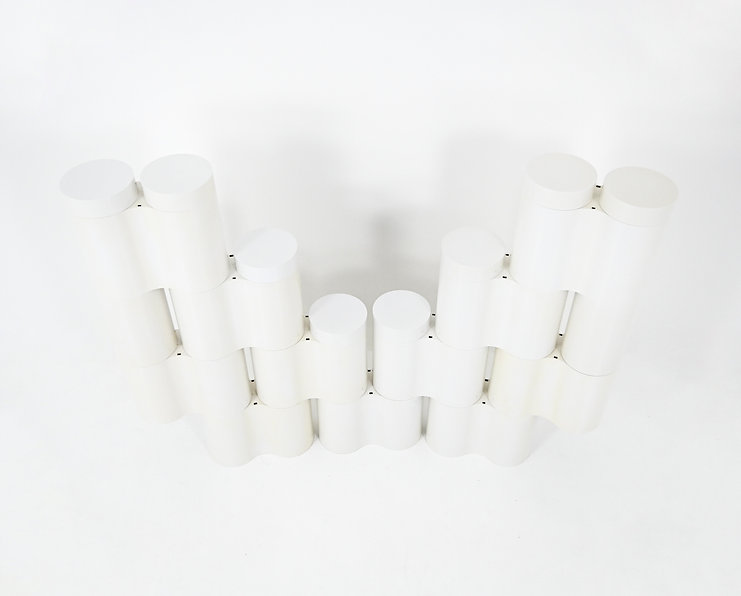 Fiocco modular room divider by Pieluigi Spadolini for Kartell, 1970s