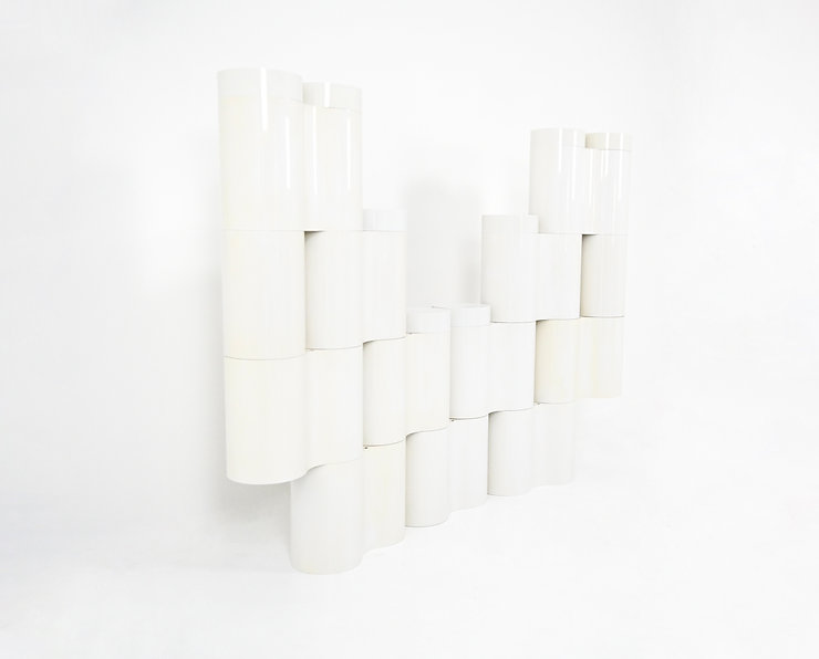 Fiocco modular room divider by Pieluigi Spadolini for Kartell, 1970s