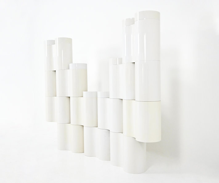 Fiocco modular room divider by Pieluigi Spadolini for Kartell, 1970s