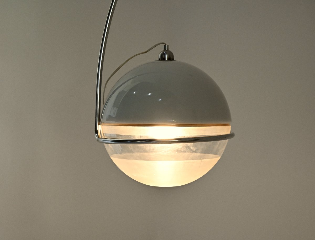 'Focus' floor lamp by Fabio Lenci for Guzzini, 1970s