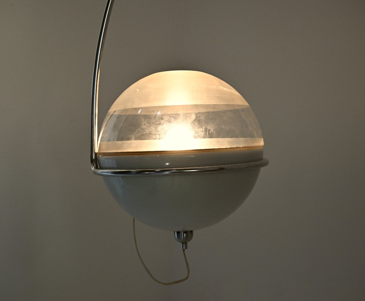 'Focus' floor lamp by Fabio Lenci for Guzzini, 1970s