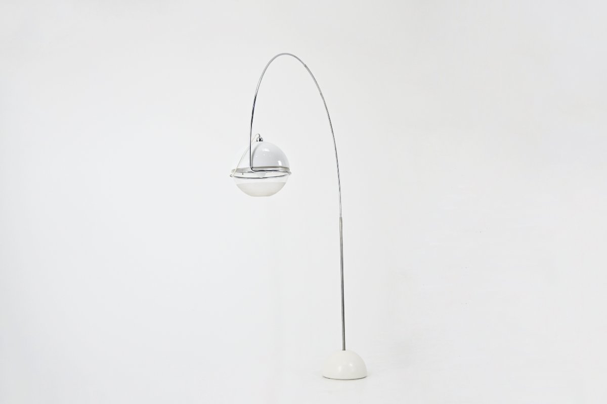 'Focus' floor lamp by Fabio Lenci for Guzzini, 1970s