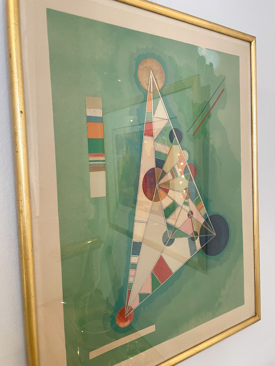 Framed Lithography by Kandinsky