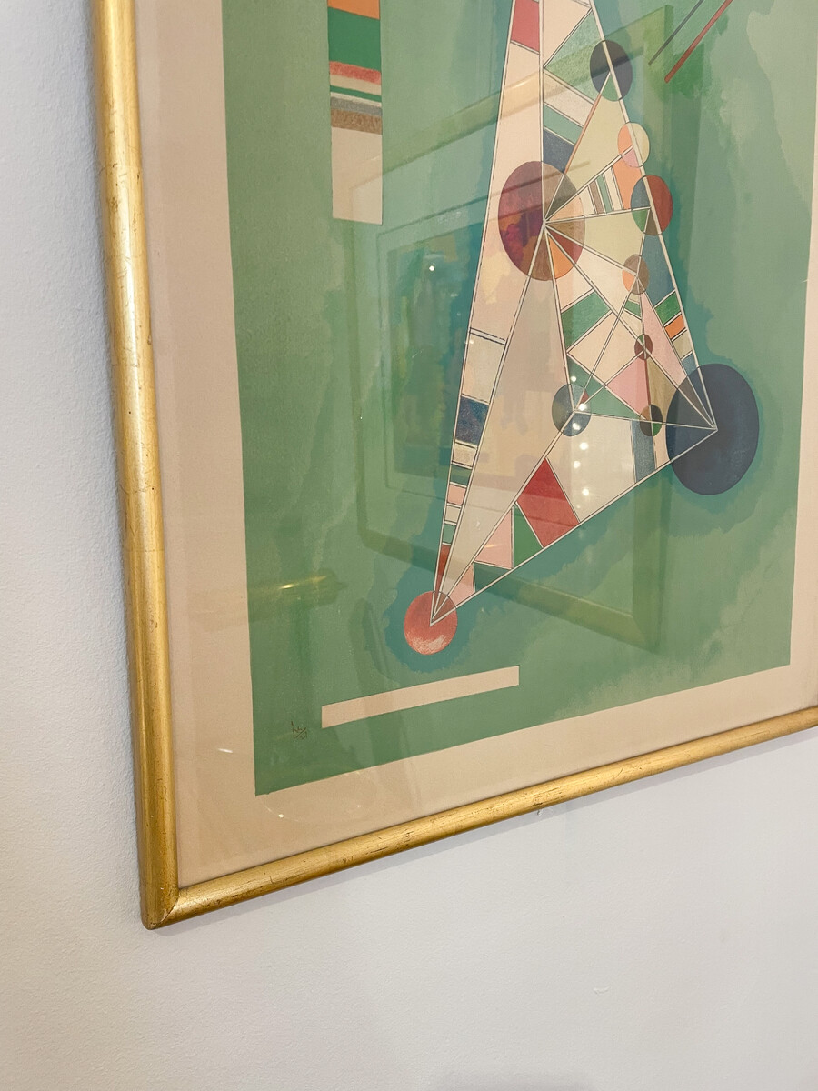 Framed Lithography by Kandinsky