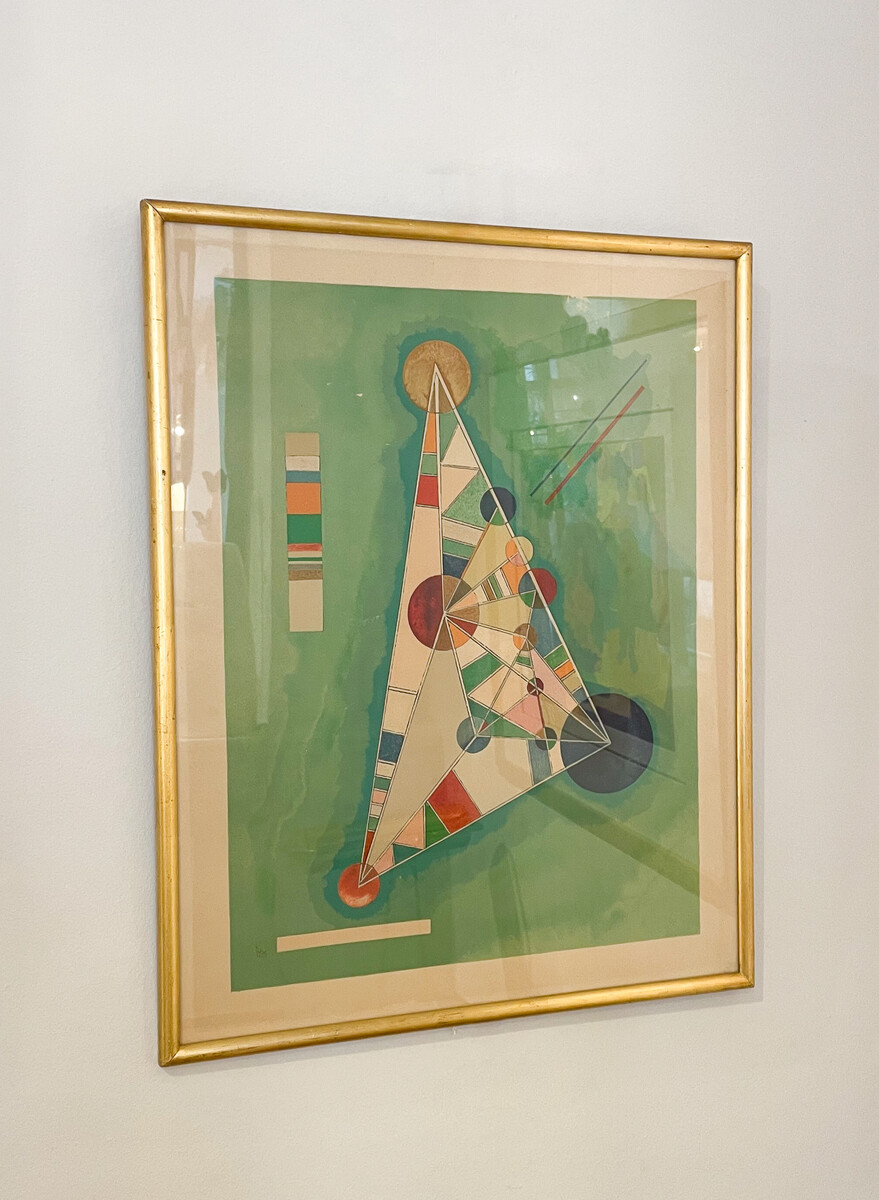 Framed Lithography by Kandinsky