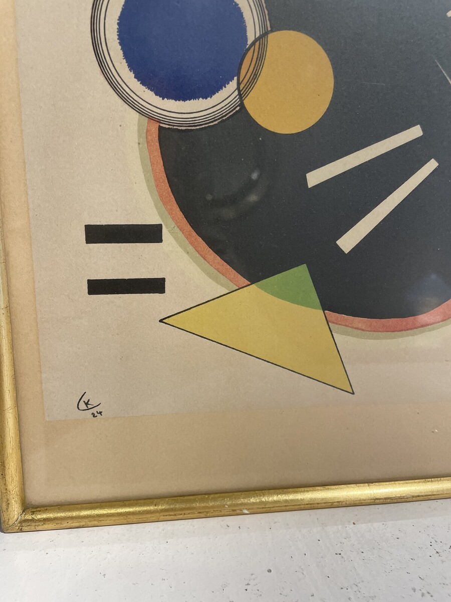 Framed Lithography by Kandinsky- 232/300