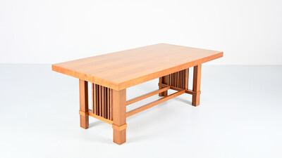 Frank Lloyd Wright, Taliesin dining table for Cassina