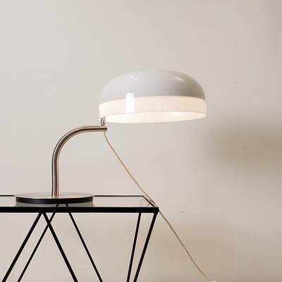 Giotto Stoppino, Italian vintage table lamp from the 1970s